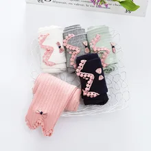 Детские весенние леггинсы для девочек удобные брюки корейский стиль гусеничный Прямая поставка от производителя