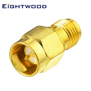

Eightwood 10pcs SMA Series RF Coaxial Adapter SMA Male to SMA Female Qucik Push-On Connector