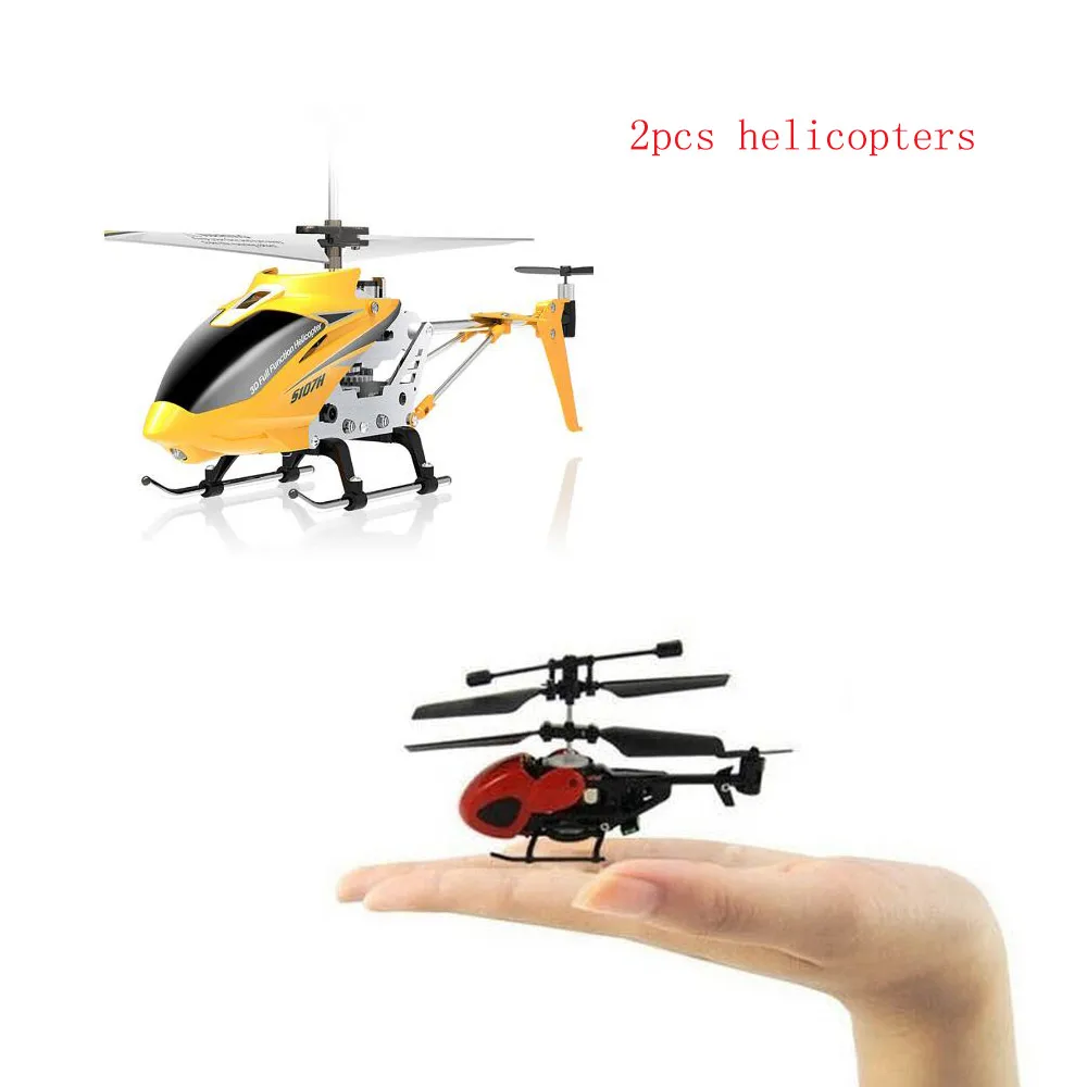 SYMA пульт дистанционного управления 3.5CH S107H RC вертолет светодиодный светильник RC Летающий вертолет с мини-пультом дистанционного управления - Цвет: 107y-5012r