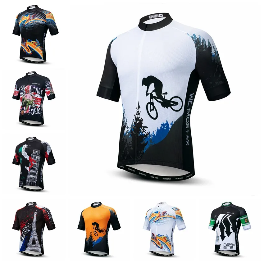 2020 Велосипеды Джерси Для мужчин горный велосипед MTB велосипеда Рубашки команда