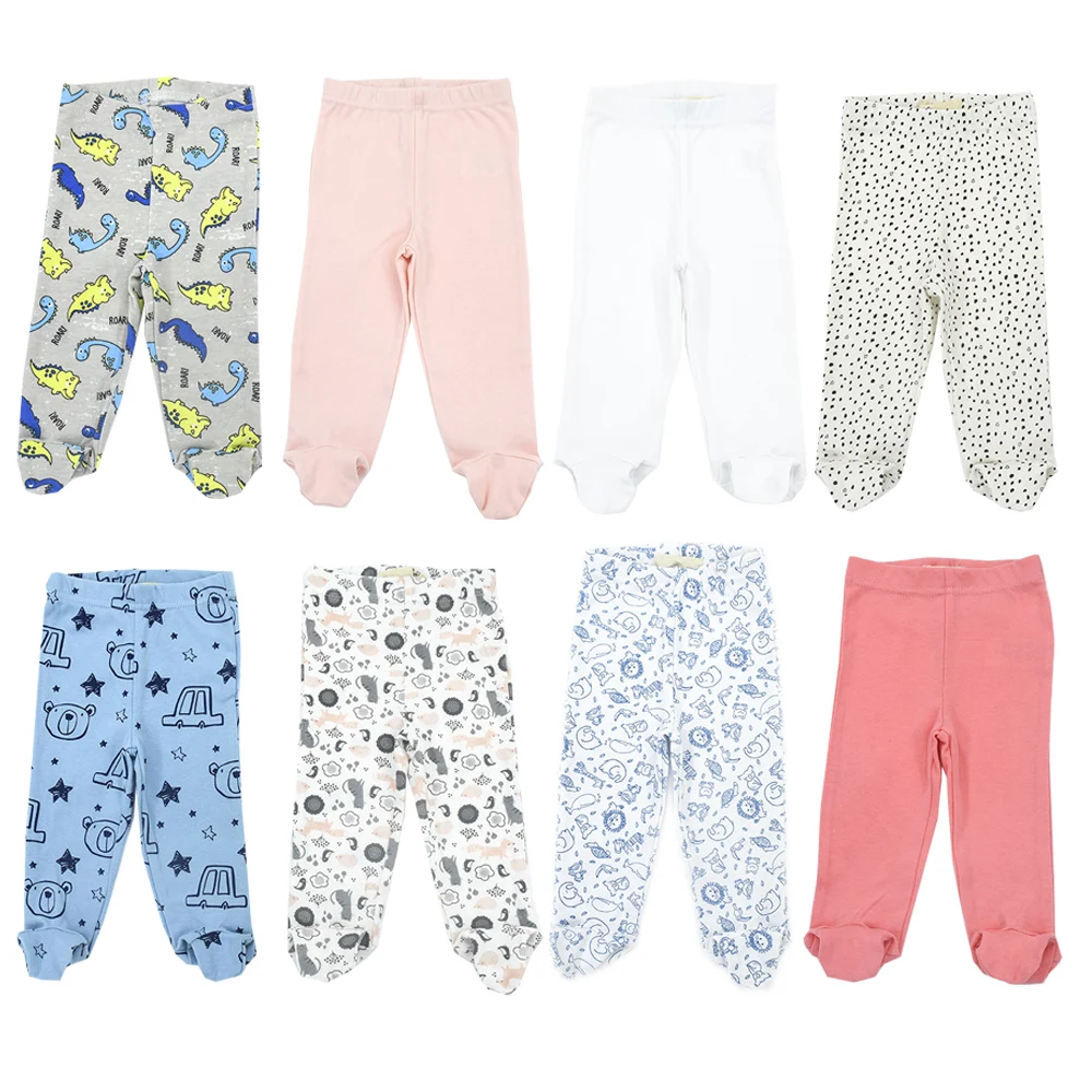 Pantalones de bebé informales con cintura elástica, Unisex, para recién nacidos, ropa Infantil, novedad, primavera y otoño