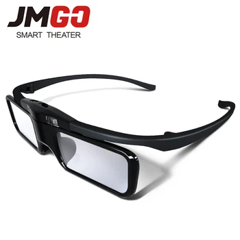 

JMGO Original Active Shutter 3D Super light Glasses for JMGO Projector, Built-in Lithium long Battery life Support DLP LINK