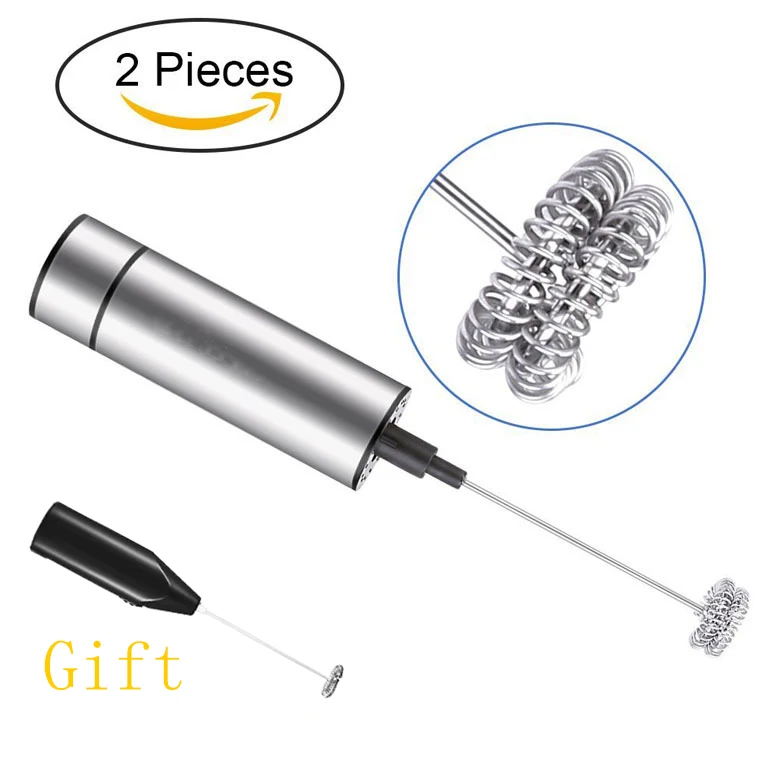 

Mini Whisk Stainless Steel Electric Eggbeater, Mini Coffee Mixer,egg Beater , Milk Foaming Machine, As Seen on Tv Kitchen Tools