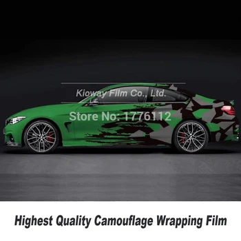 

Highest quality Raw material Printing camouflage Car Wrap Vinyl With Air Bubble Free Camo Wrapping Sticker Film high definition