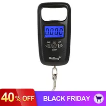 ЖК мини карманные электронные цифровые весы портативные дорожные багажные весы с подсветкой подвесной крючок