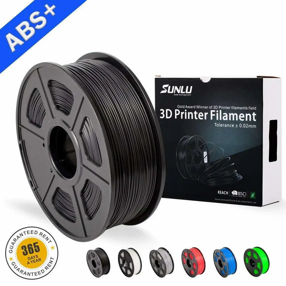 

Best Seller 3d Filament ABS+ High Temparature Filament Print More Precisely Models 1.75mm ABS+ 3D Printer Filament 1KG/roll
