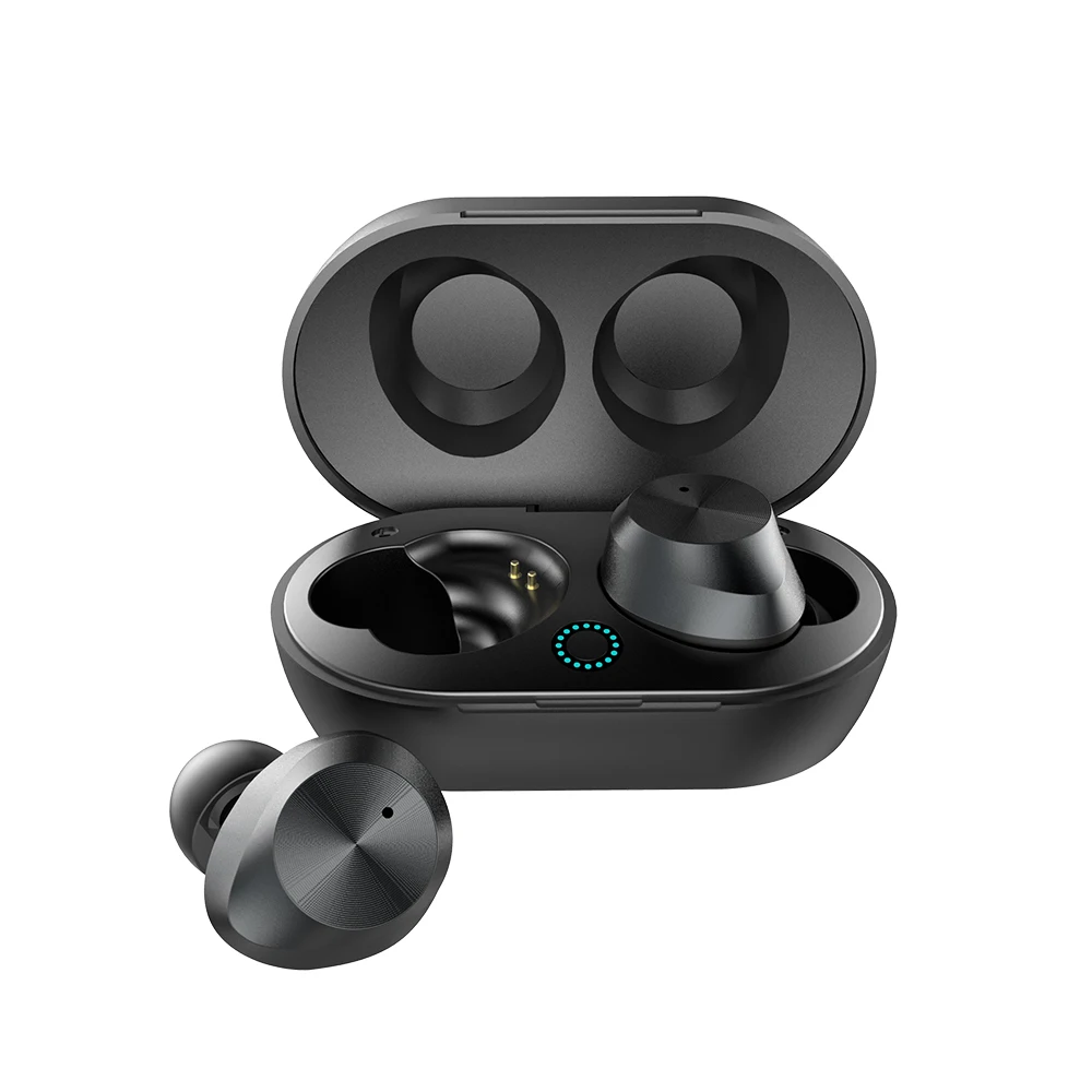 KYCXD bluetooth-гарнитура 5 0 dual ear touch TWS беспроводные наушники спортивные игры с зарядным