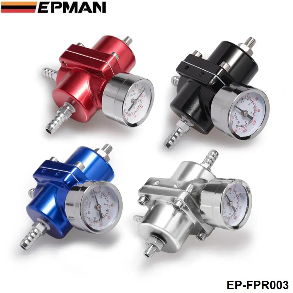 JDM Sport Turbo New High Pressure Adjustable Fuel Injection Rail Regulator 1:1