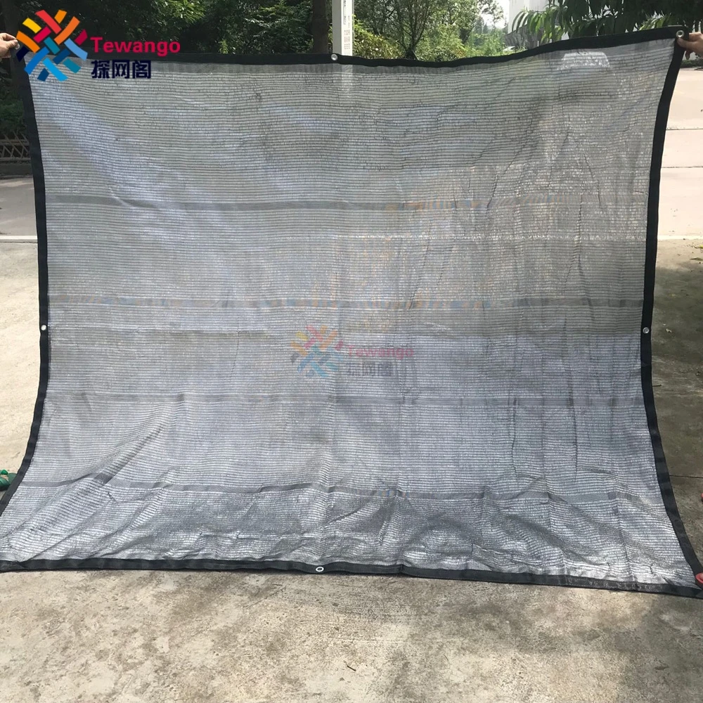 Tewango светло-серый HDPE сетка 90% УФ Блок различных размеров патио суккулентные растения покрытие открытый тент укрытие от солнца сетка сад