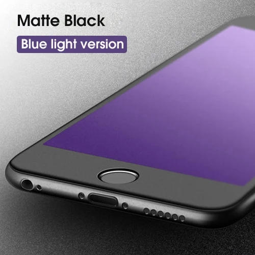 3D-Matte-Anti-Blue-Ray-Light-9H-Tempered-Glass-For-iPhone-7-8-10-X-XS (2)