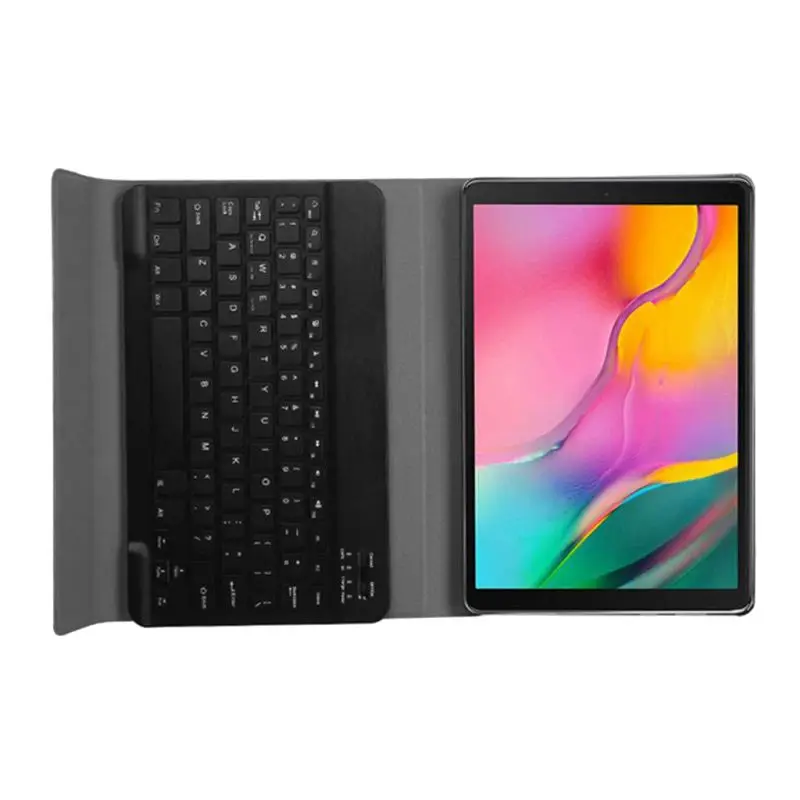 Прочный кожаный чехол-клавиатура с Bluetooth для samsung Galaxy Tab S5E SM-T720 SM-T725