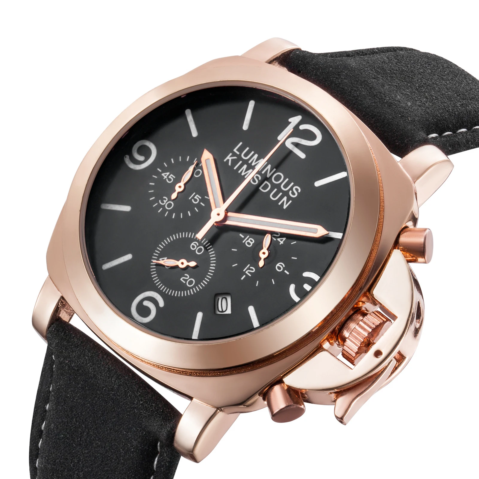 

Switzerland luminous military Japan MIYOTA quartz three eyes multi-function sports waterproof casual Montres Homme