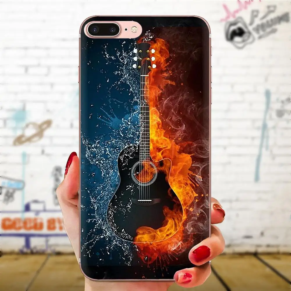 as picture Для Apple iPhone 4 4S 5 5C 5S SE 6 6S 7 8 11 Plus Pro X XS Max XR Мягкий Силиконовый ТПУ прозрачный крутой лучший гитарный усилитель Marshall - Цвет: as picture