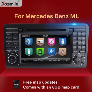

2 Din Car DVD Player For Mercedes W211 E320 W219 W463 CLS350 CLS500 CLS55 E200 E220 E240 E350 Multimedia Radio GPS Navigation