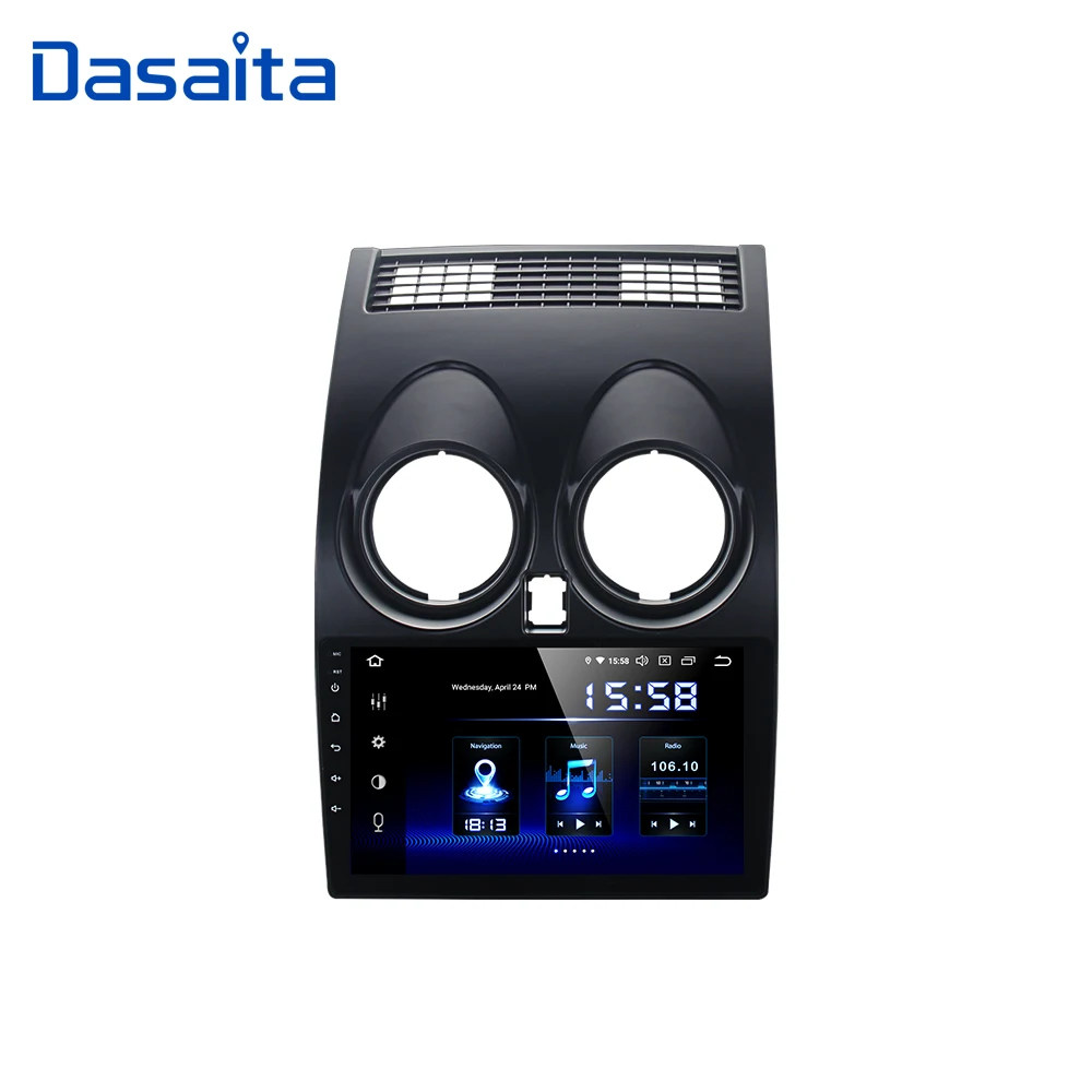 Top 10.2" IPS Touch Screen Car Multimedia Player Built-in GPS Androidd 9.0 For Nissan Qashqai 2012 2013 2014 MP3 Bluetooth 2