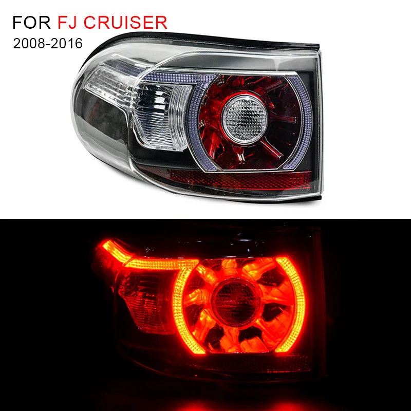 Светодиодный задний светильник в сборе для TOYOTA FJ CRUISER 2008 2014 2015 2016 светодиодный