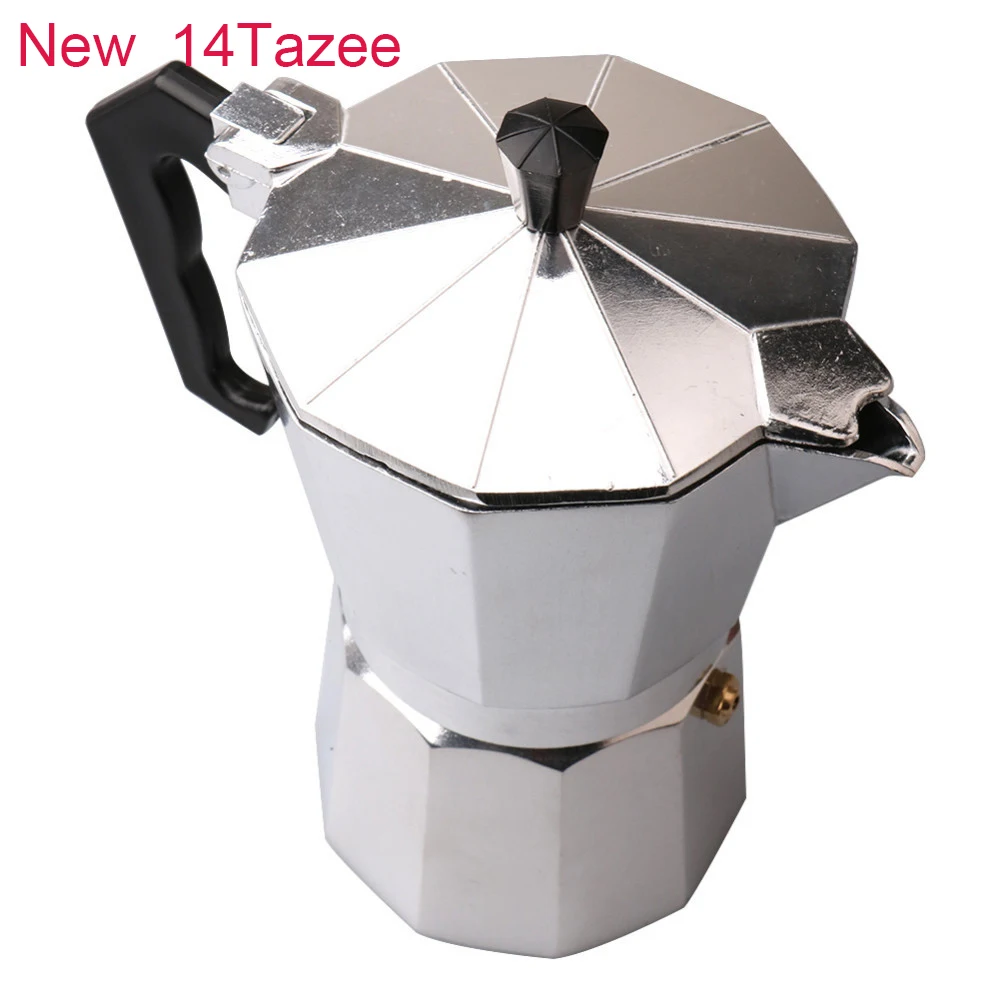 9 tasse Italien Cafetière Aluminium Moka percolateur pot Stove Top Espresso