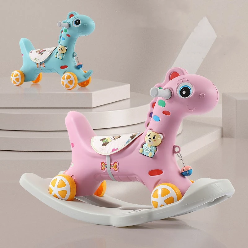 Bebe Ride Sur Jouets Licorne Cheval A Bascule Bebe Chaise A Bascule Multi Fonctionnel Bebe Jouer Jouets Bebe Marcheur Interieur Aliexpress