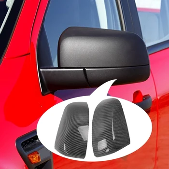 

ABS Carbon Fiber Rear View Mirror Housing Cover Cap -Side Door Mirror Cover for Ford Ranger / Everest 2012-2020