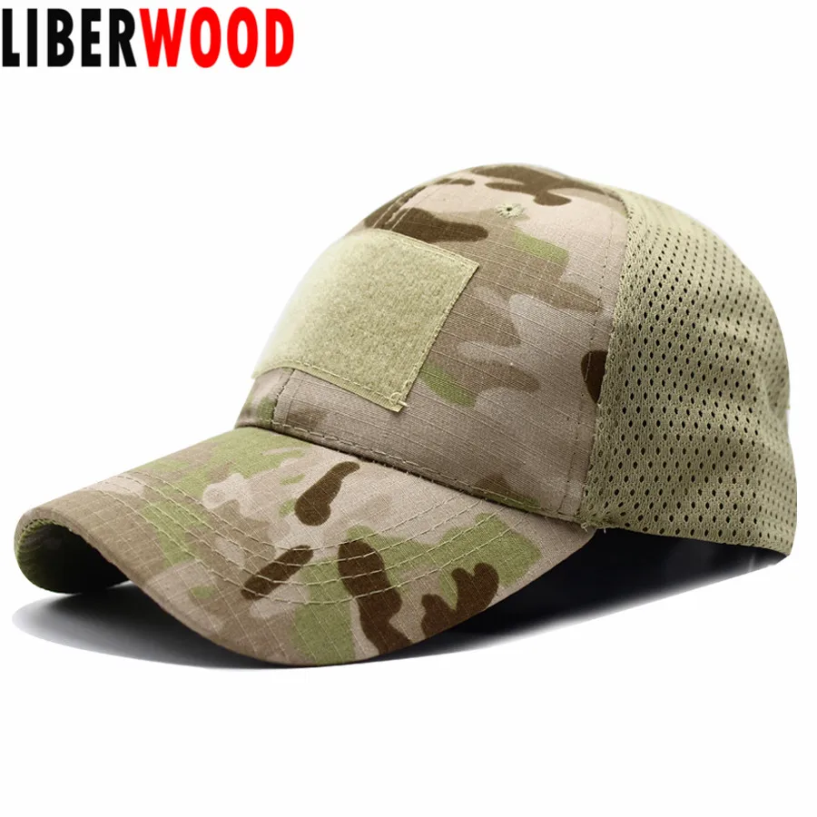 

ACU Woodland Marpat Low Crown Multicam Operator Hat Camo Mesh Cap Airsoft Hats Tactical Contractor Army Baseball caps Hat Cap GI