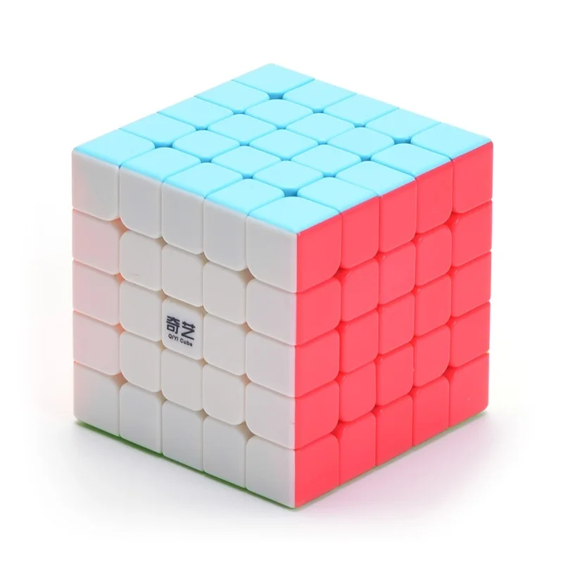 Новинка волшебные кубики Droxma QiYi Qi Zheng S 5x5 скоростные игрушки головоломки