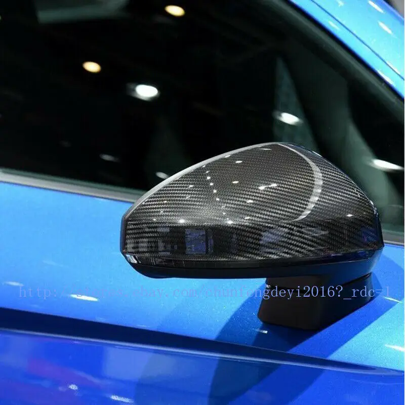 Подходит для Audi R8 2007-2011 TT TTS 8J 2008- Высокое качество Настоящее углеродное волокно крышка зеркала заднего вида корпус
