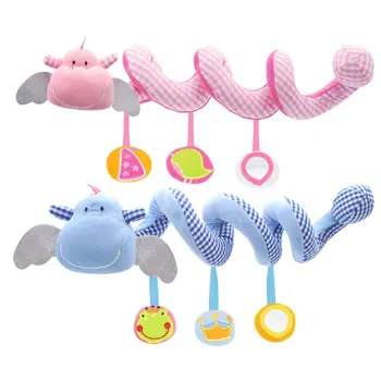 

Baby Infant Stroller Bed Crib Hanging Plush Spiral Toy Little Flying Dragon Patt