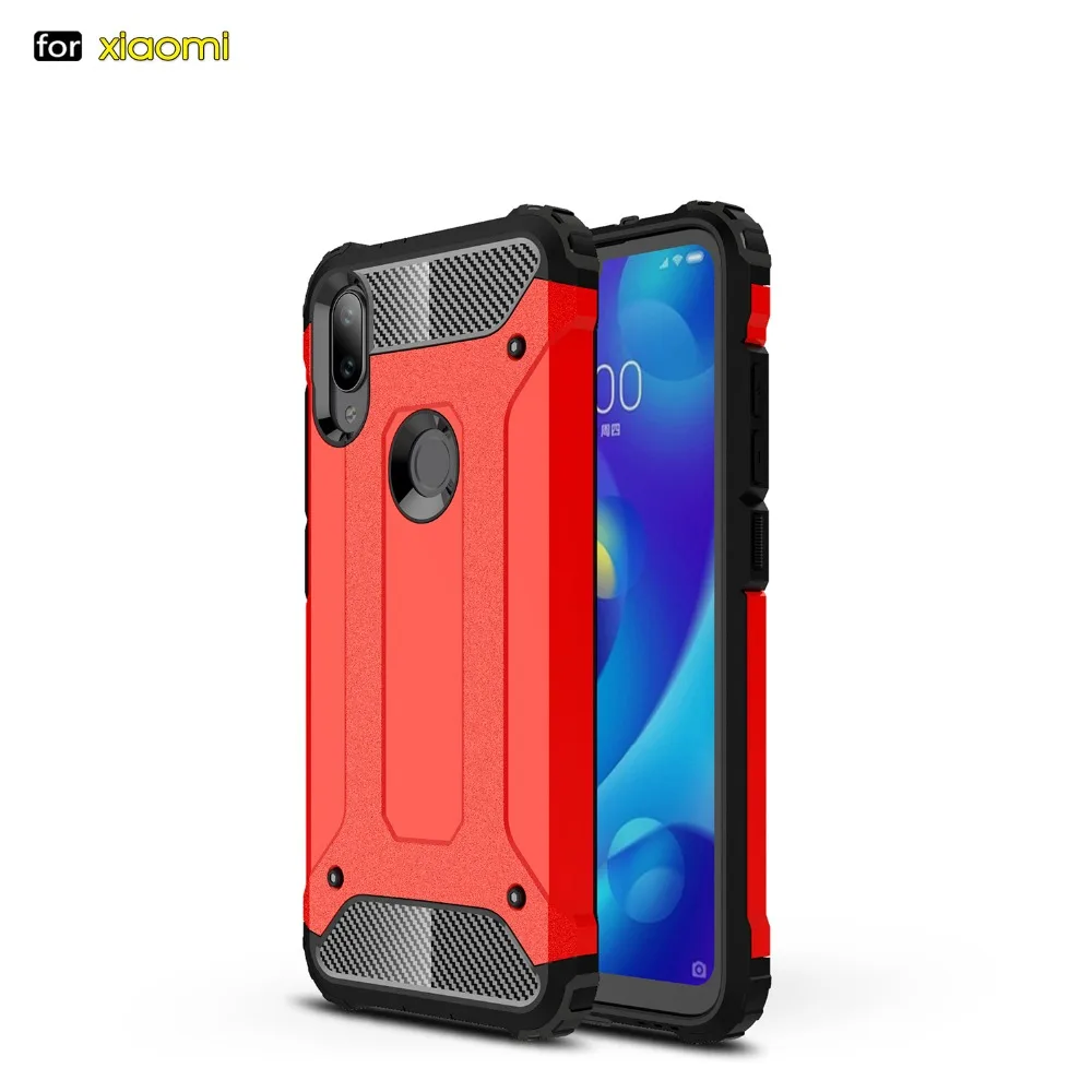 Жесткий Чехол-броня для телефона с роботом для xiaomi 8 A3 Lite explore ore Max 3 9 SE 9T CC9 E POPC F1 mix3 play redmi S2 6A Note 6 7 7A K20 PRO