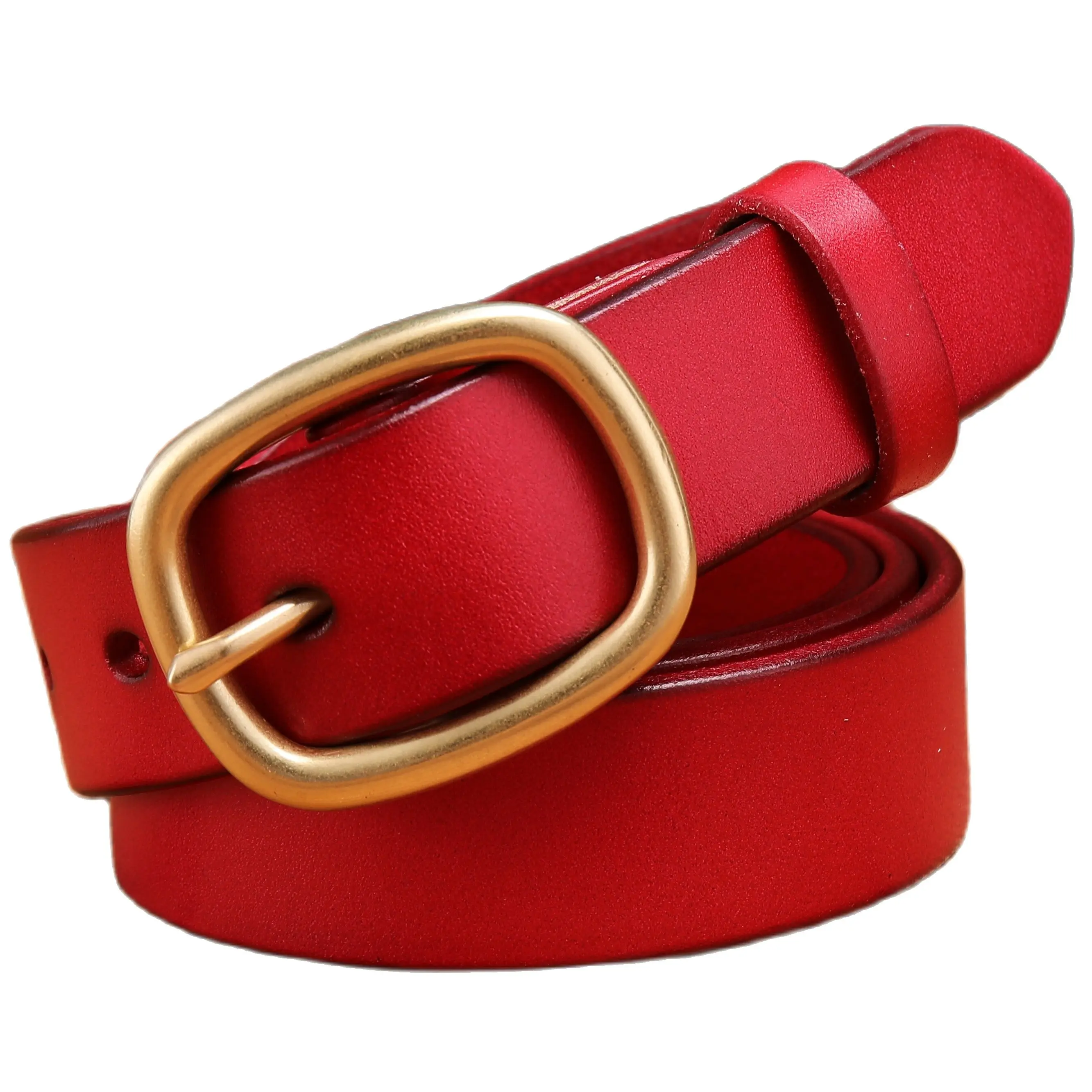 2020 Designer Belt For Women High Quality Luxury 100% Real Full Grain  Genuine Leather Camel Cowgirl 28mn Red Camel Fashion 125cm - Belts -  AliExpress