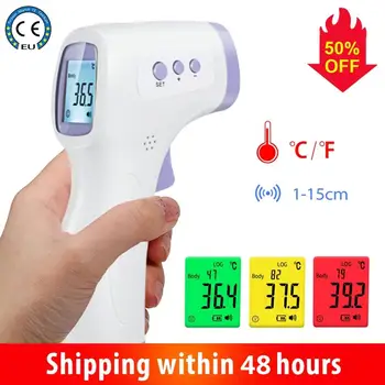 

New Digital Infrared Thermometer Temperature Gauge Non Contact Temperature Measurement Device 3 Setting Modes For Dropshipping