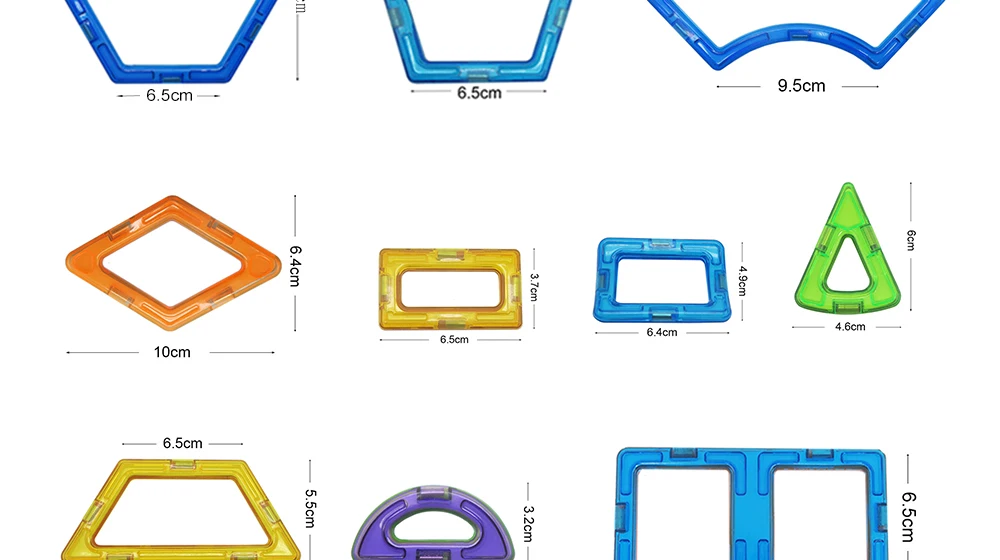 MAGBROTHER Магнитные блоки, развивающие строительные игрушки, Строительный набор, Магнитный конструктор, плитка, набор для детей, MAGBROTHER
