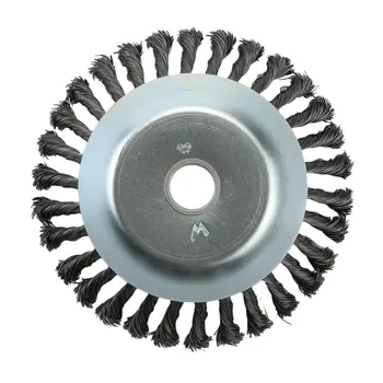 

Weed Brush Rotary Joint Twist Knot Steel Wire Wheel Brush Disc Landscaping&Cutting Irrigation Machinery Accessaries