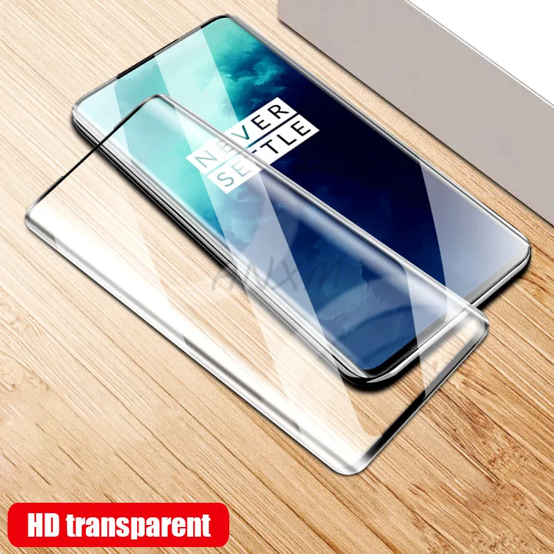 5D закаленное стекло для Oneplus 7 7T Pro, защитная пленка для экрана, защита от синего излучения, пленка для Oneplus One plus 7 7T Pro glass