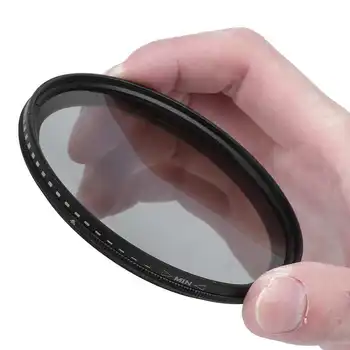 

ZOMEI 77mm Adjustable ND Filter ND2-ND400 Neutral Density Ultra-thin Filter Frame for SLR Mirrorless Camera Lens