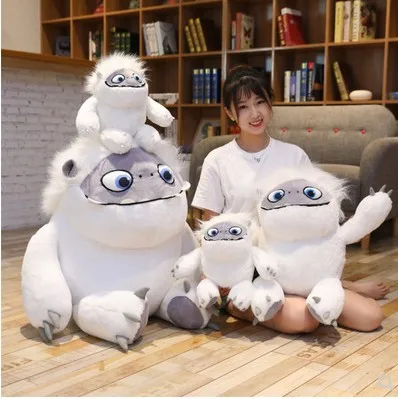 

90CM/55CM/65CM Abominable Snowman Plush Soft Pillow doll for Children Girls Baby Christmas Gift, home decorational