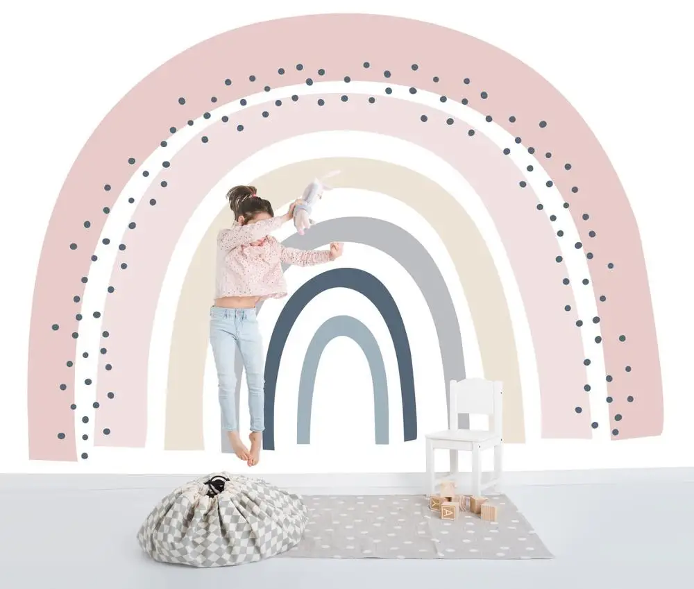 Pale-pink-grey-rainbow-bridge-geometric-mural-wallpaper-for-kid-s-room-wall-paper-children-wall.jpg