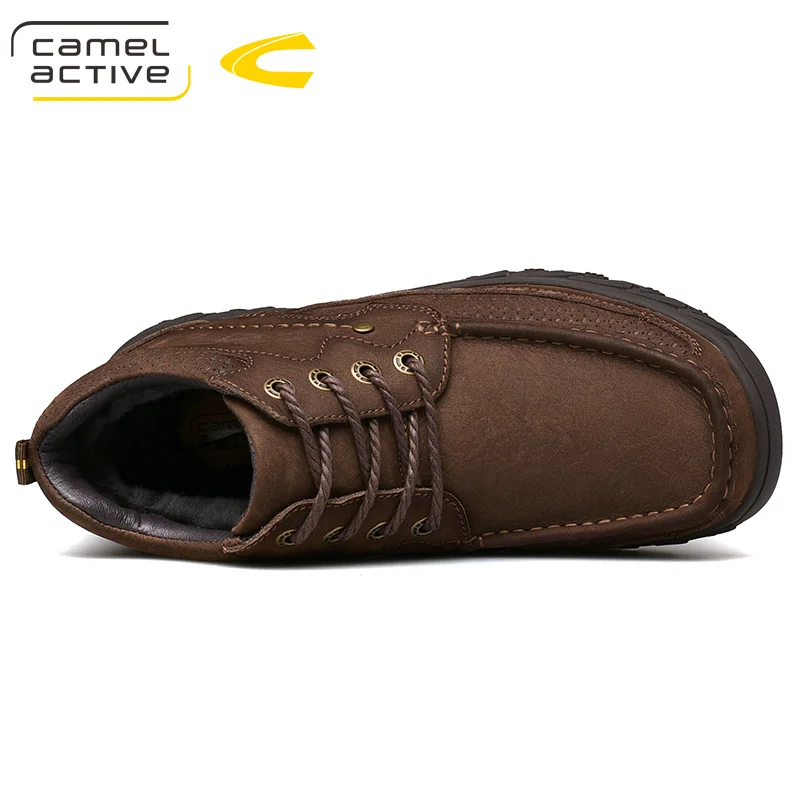 Camel Active Men Hiking Shoes Anti-Slip Outdoor Tactical Shoes Walking Trekking Climbing Sneakers Zapatillas Comfortable Boots