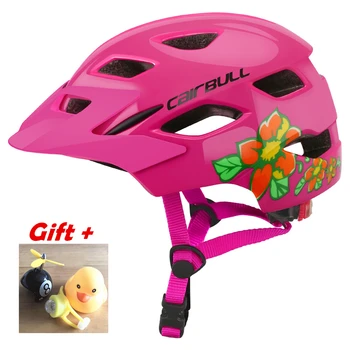 

Cute Cartoon Boys Girls Safe Bike Helmet Children High Density Sport Safety Cap Tail Light MTB Cycling Skating Bicycle Helmets