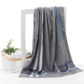 

Pure Cotton Jacquard Bath Towel for Men Microfibre Bath Towel Toalha Cabelo Super Absorvente Soft Bath Towel Compressed HH50YJ