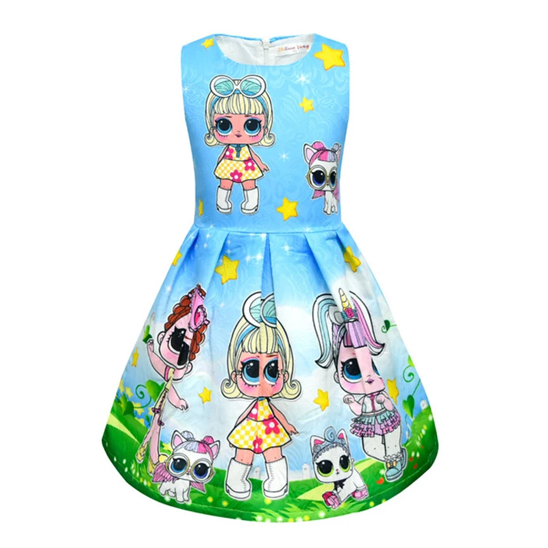 LOL/Одежда для девочек Л. О. Сюрпризы Куклы Рождественское платье принцессы с