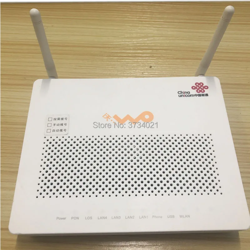 Подержанный 99% новый Huawei HG8347R EPON оптический сетевой блок ONU ONT с портом 1GE + 3FE 1TEL USB