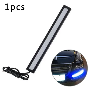 

Driving Car COB LED Lights DRL Super Bright Daytime running Brake Back-up Chassis decorative