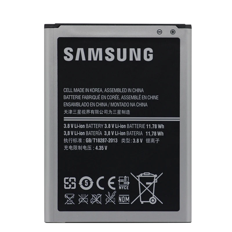 Samsung Замена батареи мобильного телефона EB595675LU 3100 мАч для samsung Galaxy Note 2 N7100 N7102 N719 N7108 N7108D NOTE2