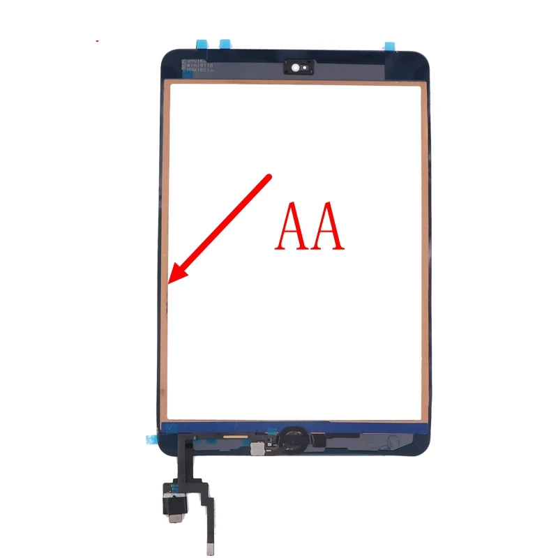 7," Digitzer Для apple iPad mini3 Touch mini 3 A1599 A1600 сенсорный экран дигитайзер сенсор с IC стеклянная панель рамка