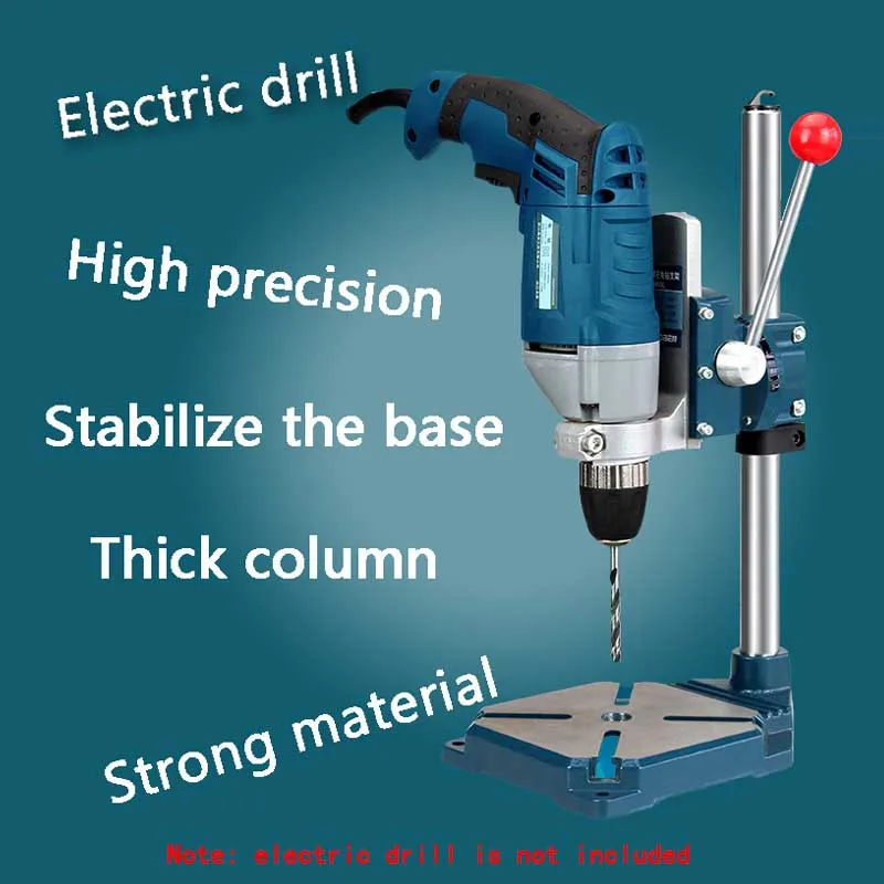 

J1Z-KA3-10 Electric Drill Support Precision Drill Fixing Bracket Household Drill Bracket Bench Drill Holder 38-43mm 0-90degrees