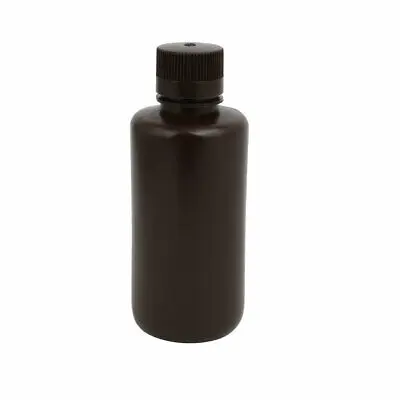 

500ml HDPE Plastic Chemical Laboratory Sealling Reagent Sample Bottle Brown