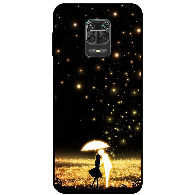 For Xiaomi Redmi Note 9S Case Soft Silicone Back Case for Xiaomi Redmi Note 9 Pro Note9s 9 s Case Redmi9 9S Black Phone Cover 