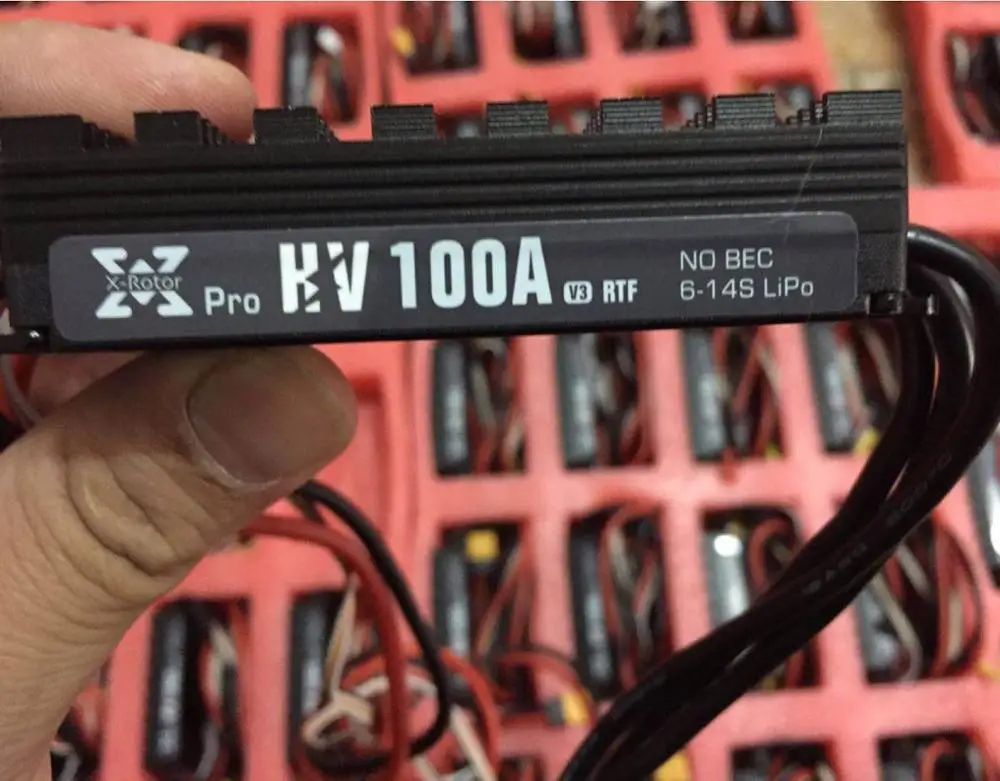1 шт. XRotor pro HV V3 80A 100A Высокое напряжение ESC электронный регулятор 6-14S для DIY сельскохозяйственных дронов