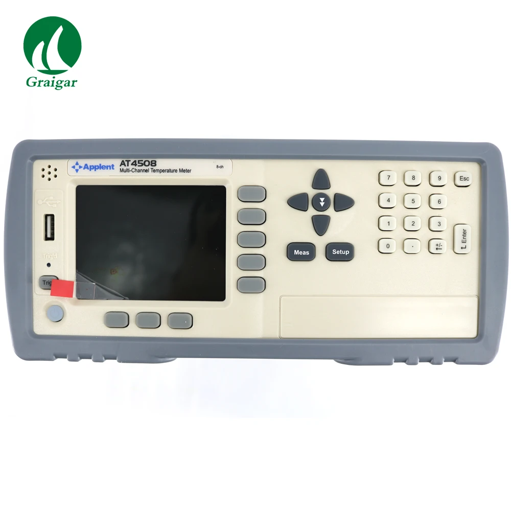 

AT4508 Multi-Channel Temperature Logger 8 Channels with RS232C Interface and USB Enables Control From a Host Computer