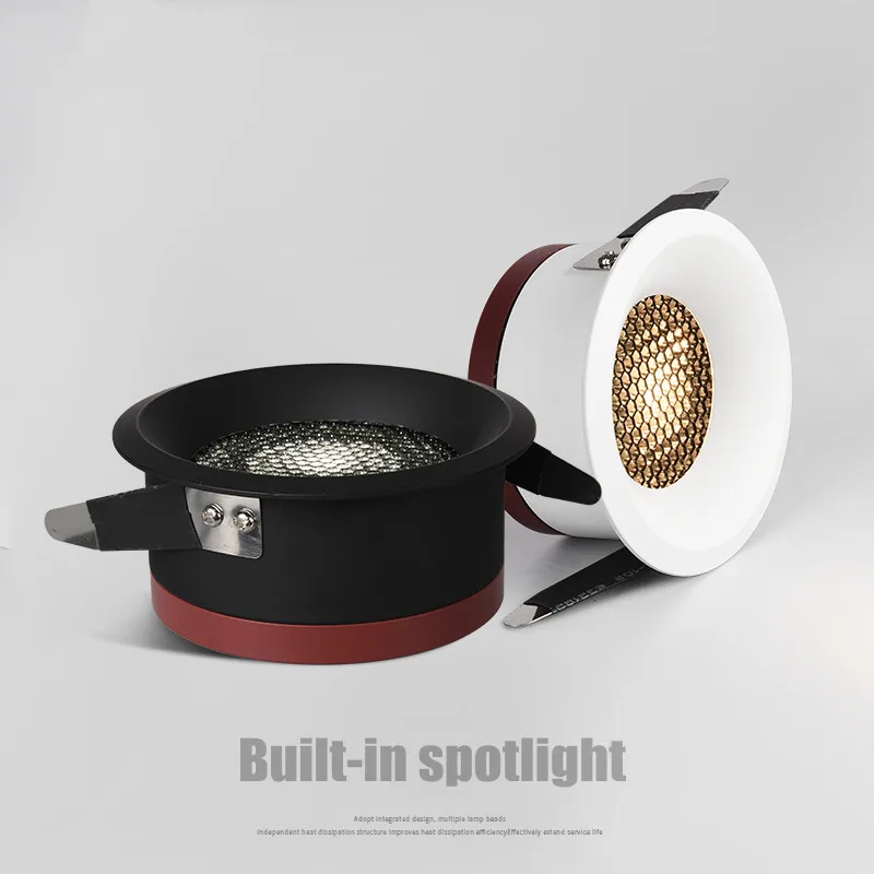 

New LED Downlight Ultra Thin Anti Glare Spot light 15W Recessed LED ceiling lamp LED Lamp